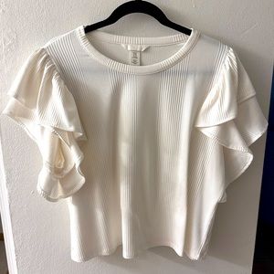 H&M crop shirtsleeves top